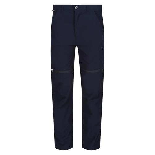 Regatta Unisex-Kinder Highton Stretch-Zipp-Off-Wanderhose mit...