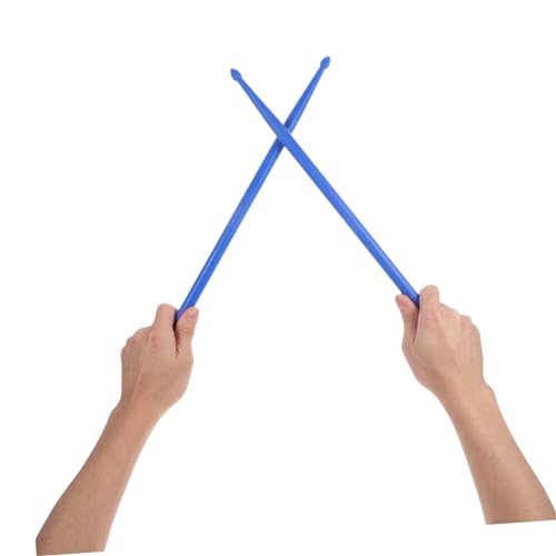 Baquetas de Nylon para Percusión 1 Par Azul miniatura 3