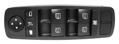 Bouton lève vitre électrique pour Mercedes ML, GL et Classe R | Commande OEM 2518300290