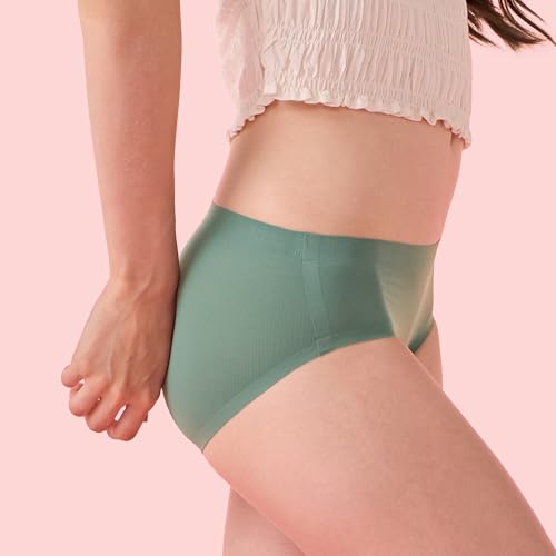 Image of Enamor Innovations Invisi, Fit Flex, No Visible Panty Lines, All Day Comfort, Mid Waist Brief Panty for Women - Antimicrobial with Stain Release, Bonded Free Cut, Regular Coverage - IP02