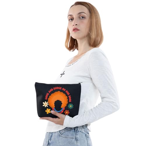 JNIAP Mrs.Roper Makeup Bag Mr Roper And Mrs Ropers Gifts Sitcom Inspired Zipper Bag(COME AND mb)4