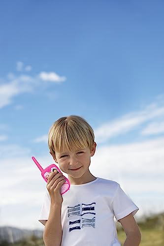 Lexibook, Barbie, Walkie Talkies 200 m, Children's Communication Games, 2 Communication Channels, Belt Clip, Pink, TW12BB