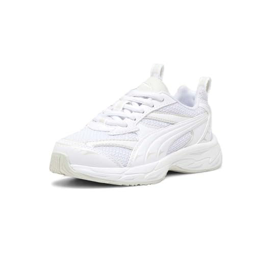 PUMA Kids Boys Morphic Base Lace Up Sneakers Shoes Casual - White - Size 11.5 M2