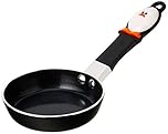 Joie Mini Nonstick Fry Pan – 4.5-Inch Nonstick Egg Pan with Heat-Resistant Handle, BPA & PFOA-Free, Compact & Easy to Store, Black