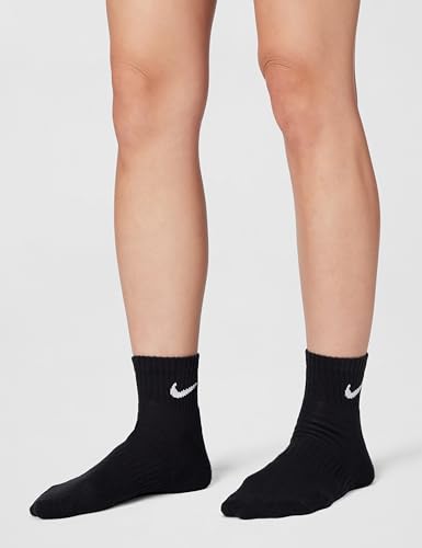 Image of Nike Unisex Adult Everyday Cushioned Training Ankle Socks (3-Pack) | Mens and Womens
