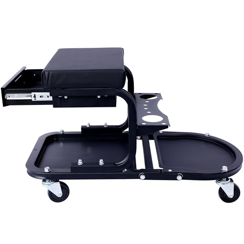 Ultimate Rolling Detailing & Utility Cart, for Cars, Trucks, Ss, RVs, Home, Garden, Garage & More, Black