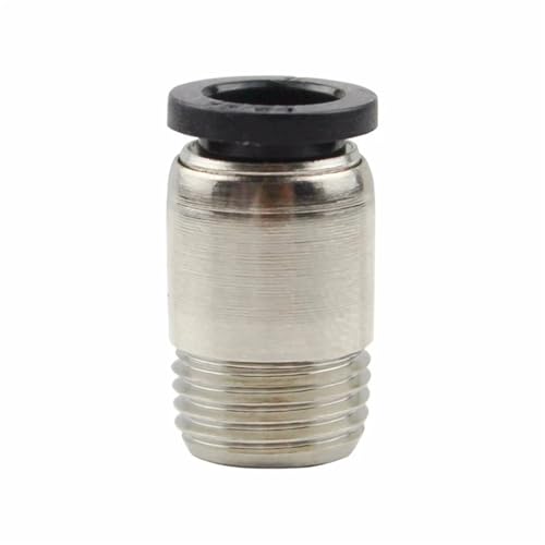Conector neumático de rosca M3 con estructura redonda recta de alta precisión 5