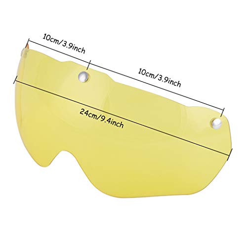 YIJU 2 Peças de Lentes de Reposição para Capacete de Ciclismo Elegantes óculos de Triatlo Anti-UV pa