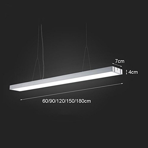 Lámpara rectangular de oficina 180cm con diseño lineal para interior exclusivo 4