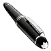 MONTBLANC 145-Meisterstuck Classique Platinum Fountain Pen, Medium Nib (106522)