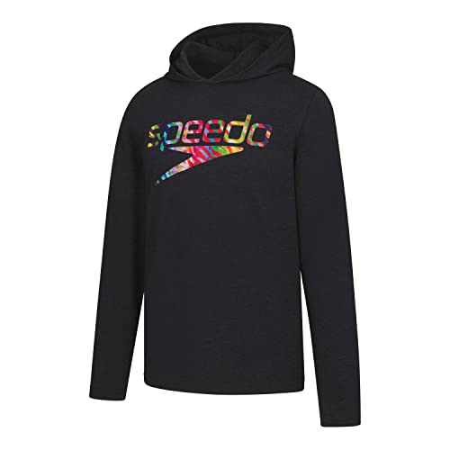 Speedo Unisex-Adult T-Shirt Long Sleeve Hoodie Pull Over Team Warm Up