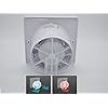 Universal Extractor Fan with Non-Return Flap - Diameter: 100 mm / 10 cm - For Bathrooms and Kitchens - Low Energy (8W), Quiet Operation (26 dB) & High Efficiency (93 m3/h) Standard Energy Systerm