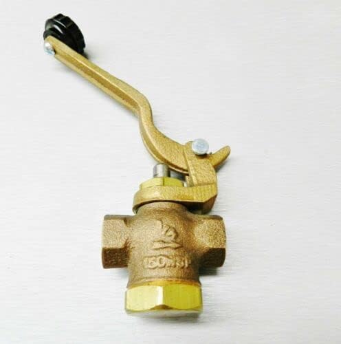 JTS Steam Release Valve #44S 1/4" Port Steamer Repair Part Steam Boiler United Brass