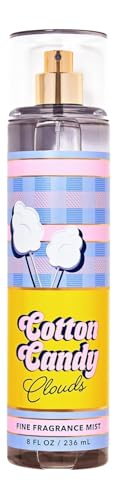 Bath and Body Works Fine Body Fragrance Mist 8 Fluid Ounce (Cotton Candy)