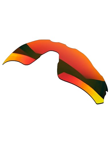 Image of OOWLIT 4 Pieces Replacement Sunglass Lenses & Nose Pads Compatible with Oakley Radar EV Pitch Polarized