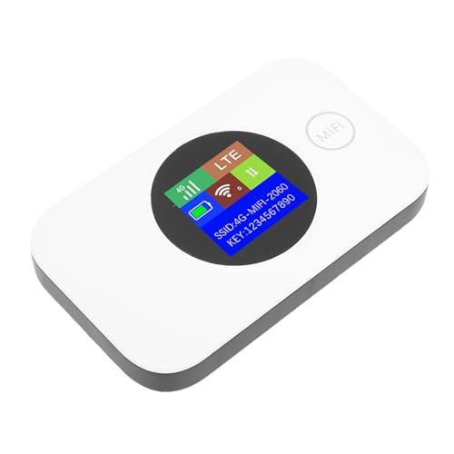 Image of Generic 4G LTE Mobile Hotspot Device, 150Mbps High Speed Hotspot Router with SIM Card Slot, Portable Travel WiFi Router for Phone Laptop Desktop Tablet, Support 10 Users Connection