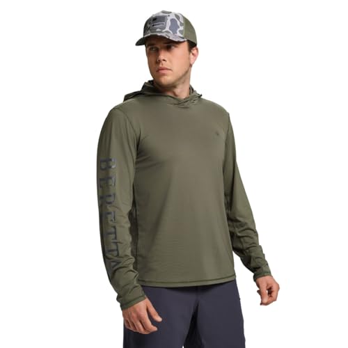 Beretta Men's Keys Flex Breathable Quick Dry UPF 50+ Sun Protection Casual Outdoor Active Long Sleeve Performance Hoodie4
