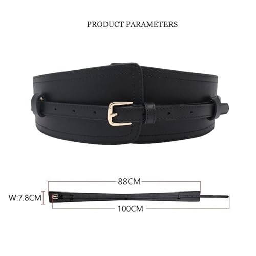 Fashion Width Belt For Women Waist Sealed Women's Outerwear Decoration With Dress Waist Cinched Wide Waistband4