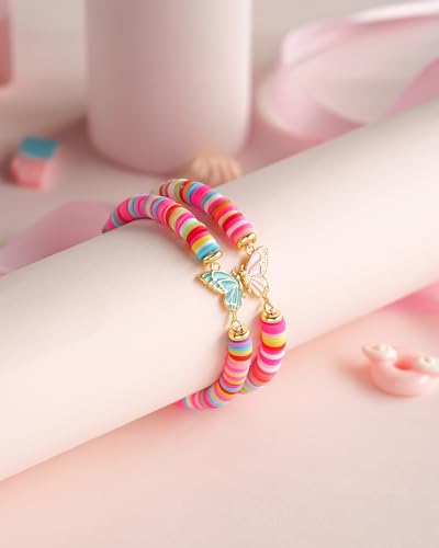 Butterfly Best Friend Matching Bracelets for 2 Friendship Gifts for Girls2