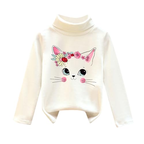 Generisch Unisex Kinder Fleece Pullover mit hohem Kragen weicher...