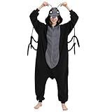 AMAMHAHAVA Ant Onesie Pajamas for Adults Halloween Costume Fun and Cozy Ant One-piece Sleepwear