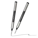 Monteverde Rollerball Refills to Fit Montblanc Rollerball LeGrand, Medium Point, Black Ink, 2-Pack Blister, Premium Writing Performance