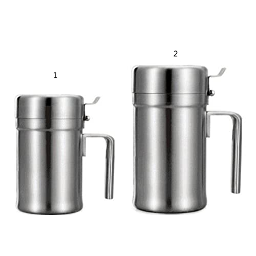 Botella de aceite para cocina fácil de llenar y limpiar con tapa 6