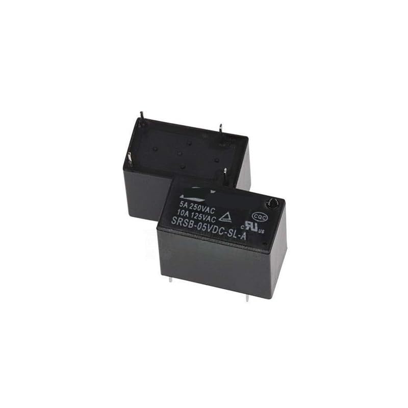 POWTAXBJGD 50PCS SRSB-12VDC-SL-A 5VDC 24VDC 4-pin Normally Open Relay 5A(SRSB-05VDC-SL-A)