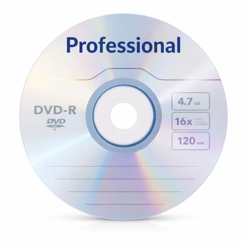 DVD Disc 4.7GB Hyper Boost 16X Speed (3 Pack) Regular Blank Disk for Data Storage | with Anti Scratch Pouch (3)