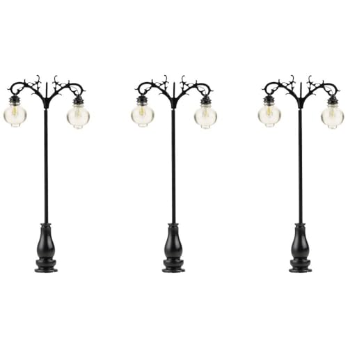 Lanternes suspendues Faller FA180204 lot de 3 lampes LED blanc chaud pour modélisme ferroviaire