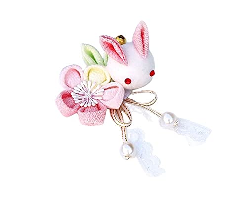 Moon Rabbit hairclip