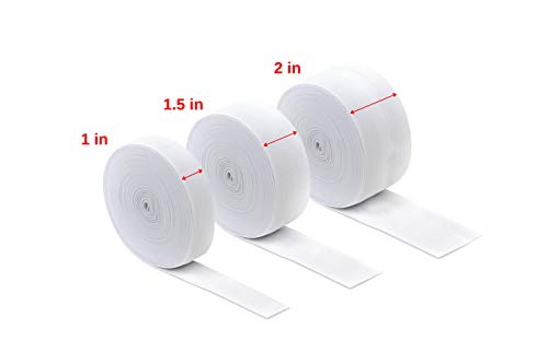Elastic Knit Stretch Band Spool - 12Y Springy DIY Band for Crafting, Sewing