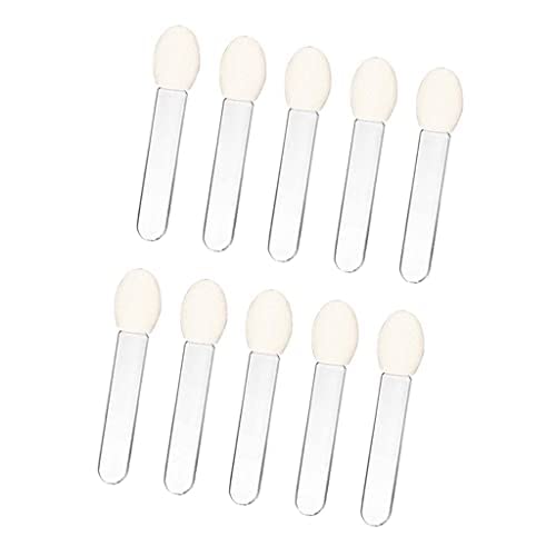 10 Pcs Eyeshadow Brush Makeup Tools, Dual Sided Sponge