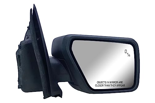 Replacement Passenger Right Side Door Mirror Textured Cover Manual Folding ...