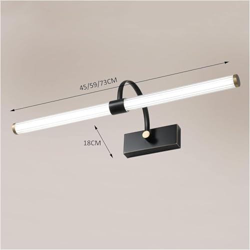 Lámpara frontal de espejo que elimina sombras en baños oscuros 3