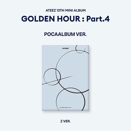ATZ ATEEZ GOLDEN HOUR : Part 4 [POCAALBUM Ver.] 13th Mini Album (Z