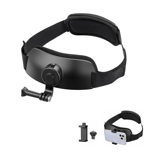 Image of First Person View Head Mount Phone Holder (4-7 inch) | Hands-Free POV (Big Head Mount)