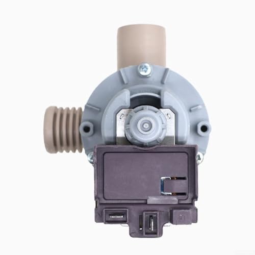 Válvula de motor de bomba de drenaje de tambor monofásica 0401A, pieza de repuesto compatible con lavadoras de carga superior y carga frontal seleccionadas