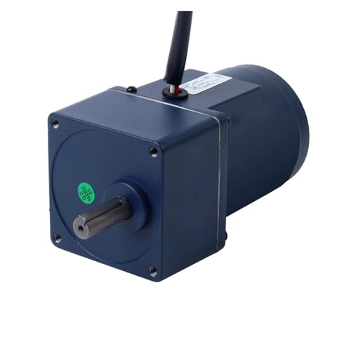 15W AC induction motor 110VAC 60Hz flange 70mm spur gearbox single phase induction motor shaft 10mm suitable for industry(155RPM)