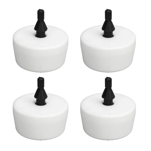 VGEBY 4 Stück Hintere Blattfeder-Anschlagpuffer, Gummi-Blattfeder-Aufhängungspuffer für CADDY 3 2004 Bis 2015