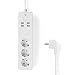 Produktbild Nedis Smartlife Power Strip - WLAN - 3x Schutzkontakt (CEE 7/3) / 4x USB - 3680 W - 1.80 m - Kunststoff - Weiss