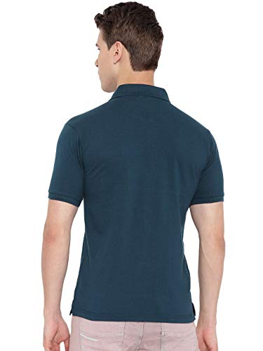 Image of CHKOKKO Men's Polo Cotton Regular Fit Half Sleeves T-Shirt with Pocket