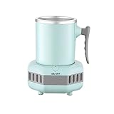 2023 New Quick Rrink Cooling Cup, Rapid Drink Water Cooler, Portable Small Coolers for Travel Beverage Chiller Can Cooler, Mini Fridge Bottles Portable Iced Cooler Electric for Wine Beer Coffee (Blue)