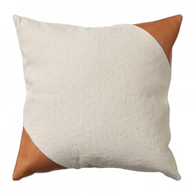 Combination Cushion Triangle アイボリー×キャメル(SWOF)