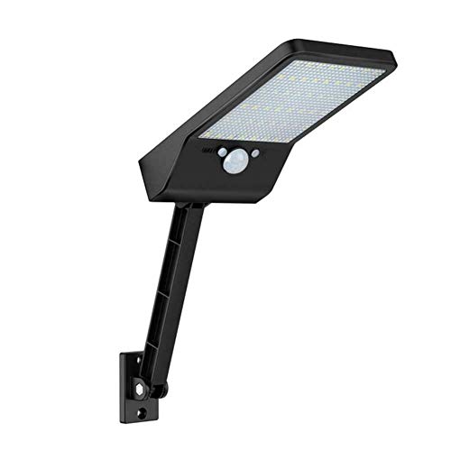Monland 48 LED Remote Control Solar Wall Light PIR Motion Sensor Waterproof Outdoor Lamp Upgraded Street Lamps Lights