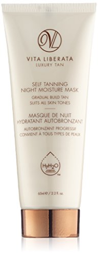 VITA LIBERATA Advanced Organics Self-Tanning Night Moisture Mask, 2.2 Fl Oz