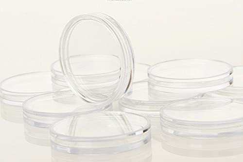 MC.Sammler Lot de 100 capsules pour pièces de 2 euros 26 mm