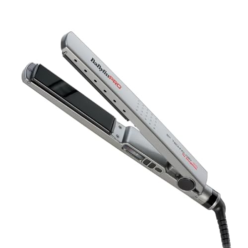 BabylissPRO High Tech Hair Straightener With EP Technology 5.0 Ionic Technology Ideal For Daily Use Suitable For All Hair Types