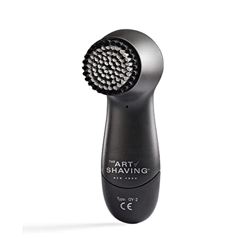 The Art of Shaving Facial Cleansing Brush - Power Exfoliating Brush, Massages & Gently Exfoliates Skin, Reduces Ingrown Hairs & Razor Bumps