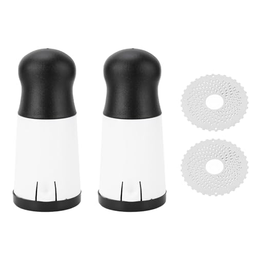 Rallador de queso de acero inoxidable Chrees 2 piezas miniatura 6